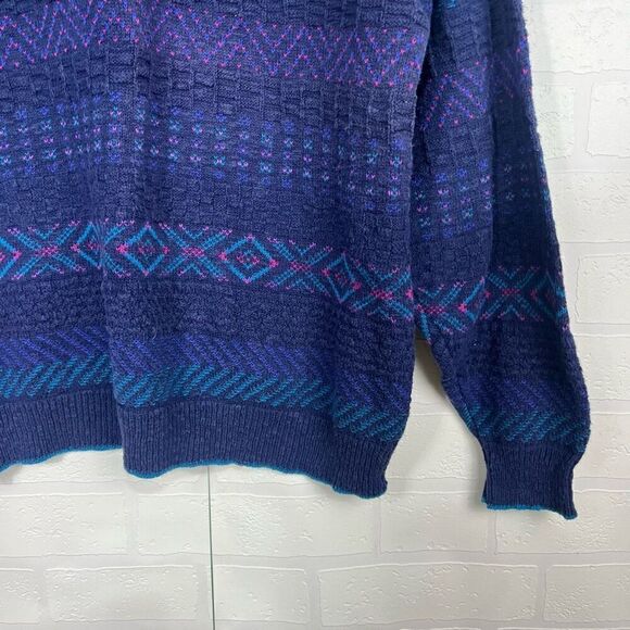 Vintage womens Knit Sweater Size Large - Picture 3 of 12